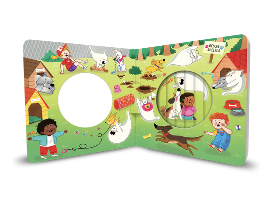 Little Boos Woof! Woof! Woof!: An EEK-a-BOO Book