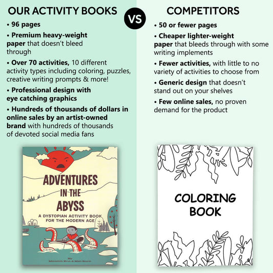 Adventures in the Abyss Activity Book