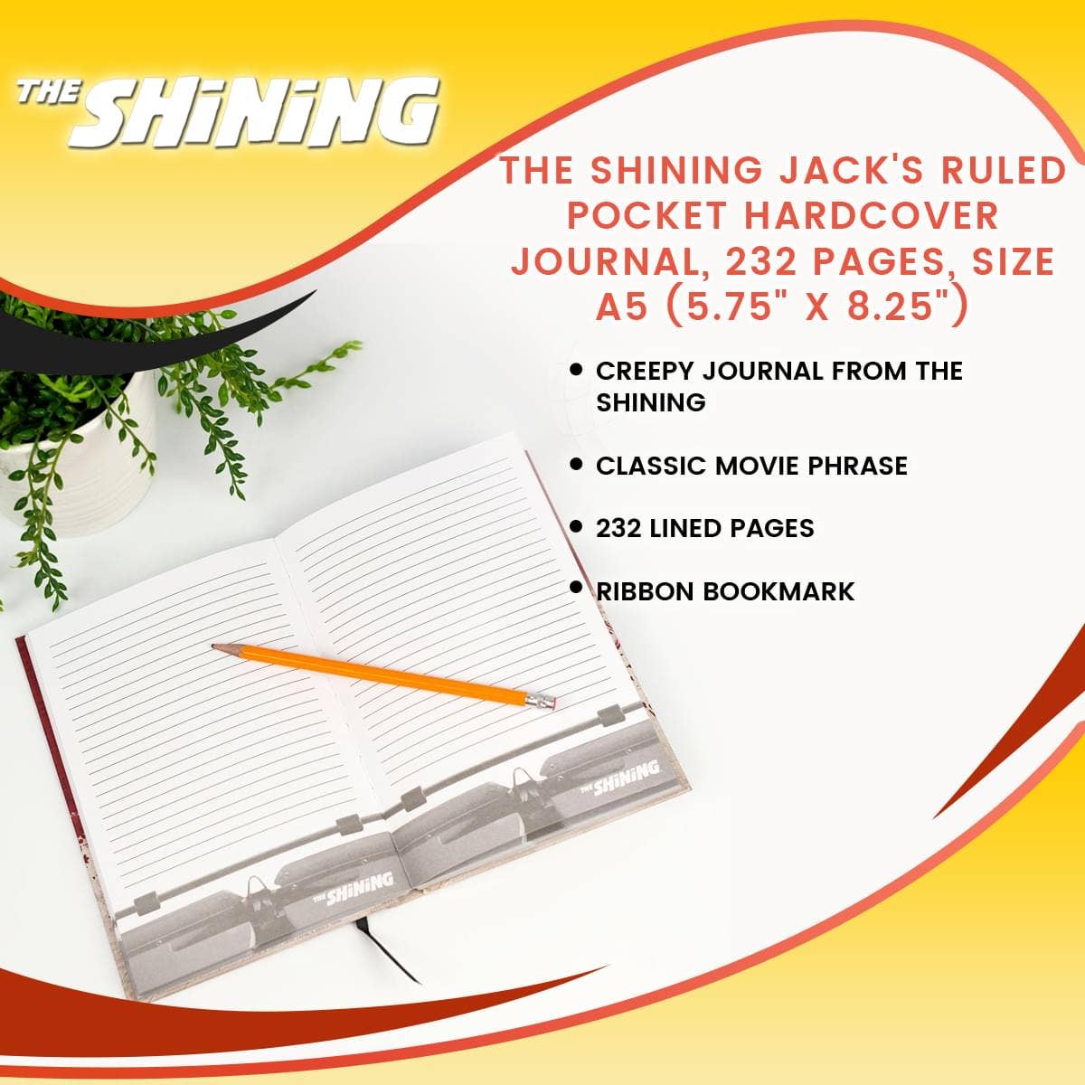 The Shining Jack's Hardcover Journal