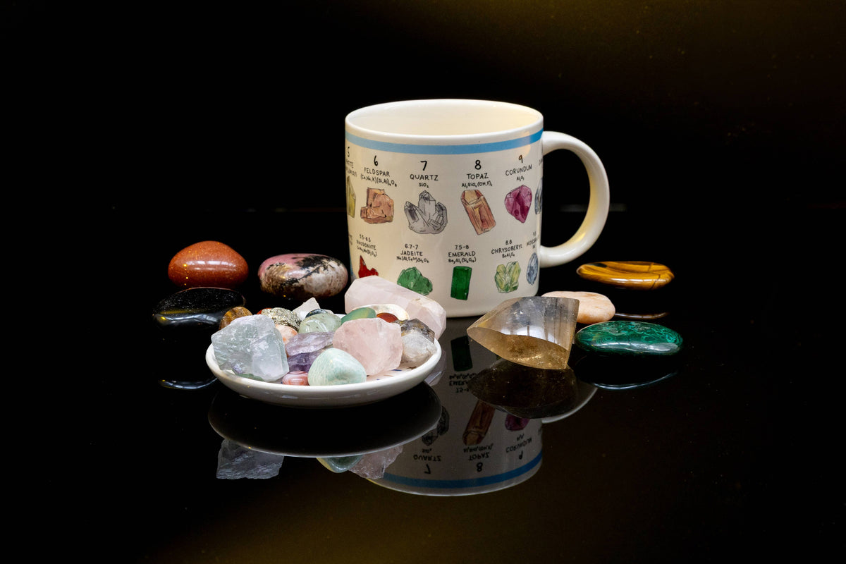 Mohs' Scale of Minerals Hardness Coffee Mug