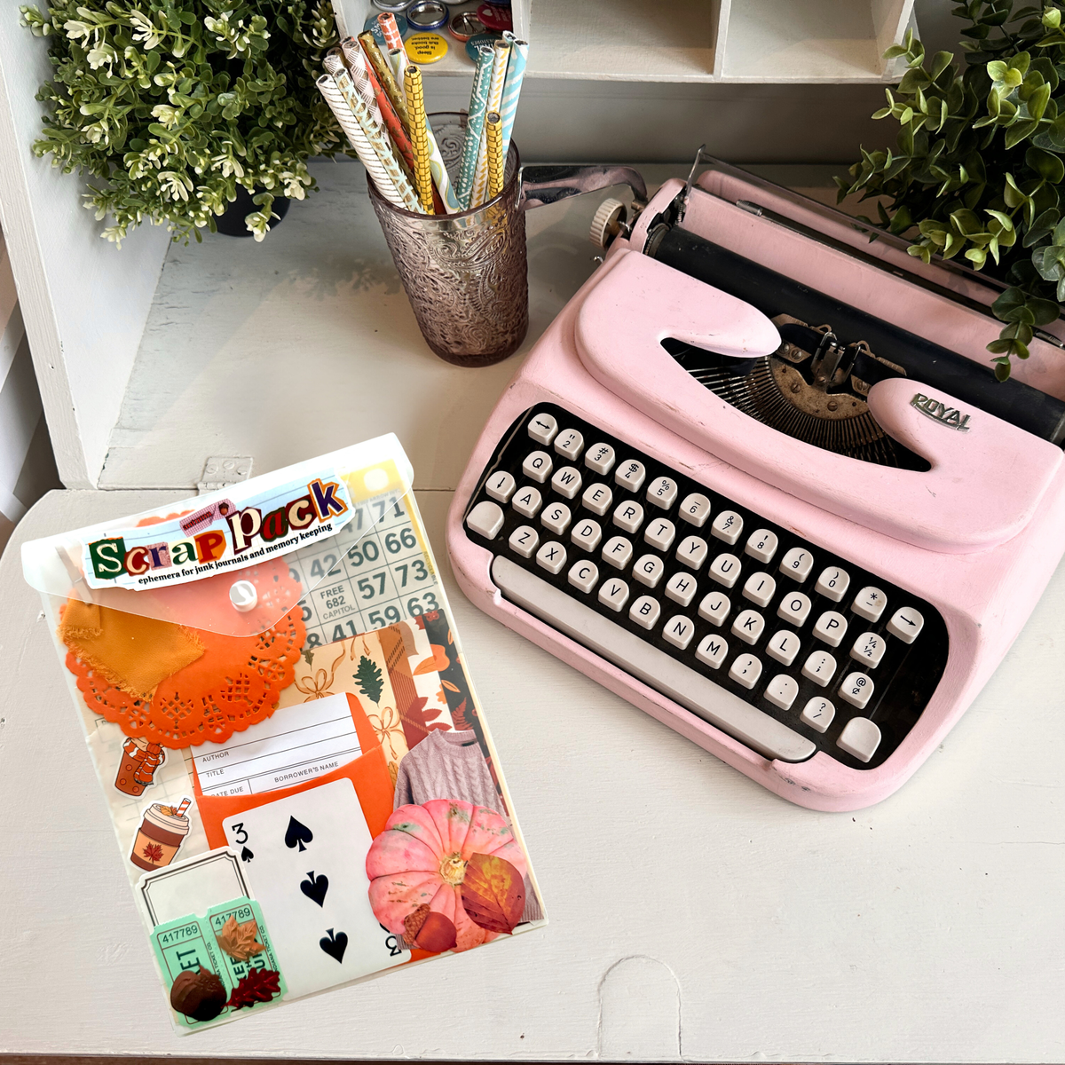 Junk Journal Scrap Pack | Halloween Ephemera