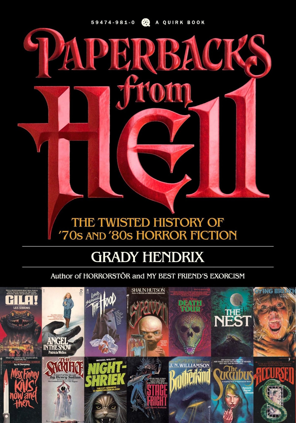 Paperbacks from Hell The Twisted History of '70s and '80s Horror Fiction