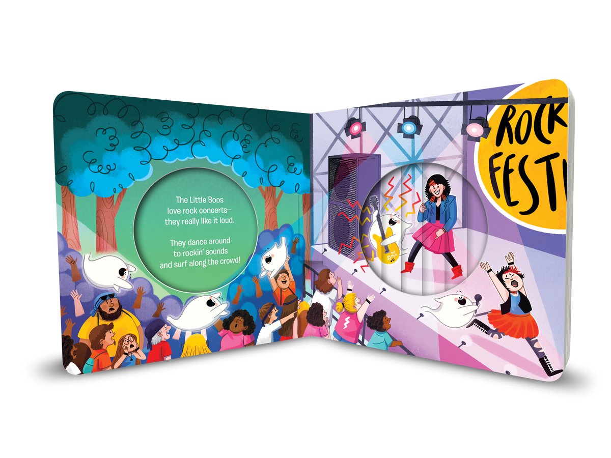 Little Boos Feel the Groove: An EEK-a-BOO Book
