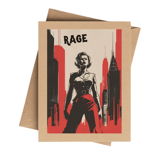 Woman “Rage” Card