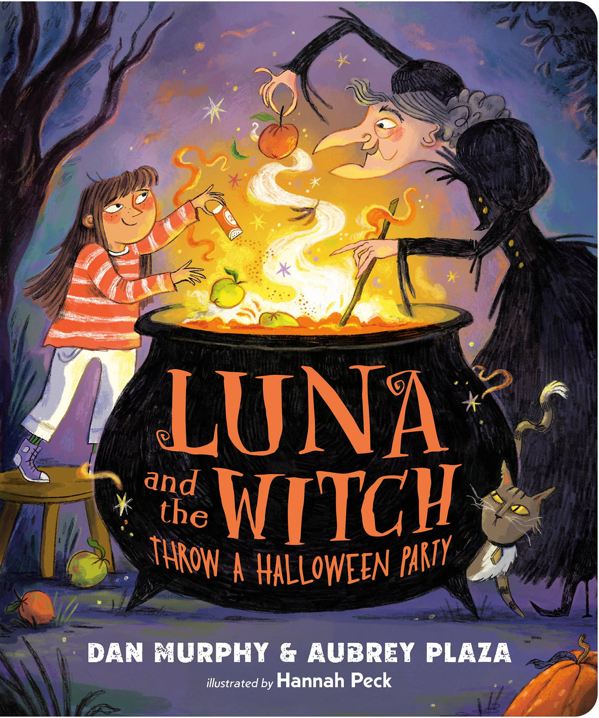Luna and the Witch Throw a Halloween Party (Board Book)