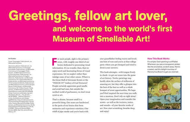 Scratch and Sniff Through Art History