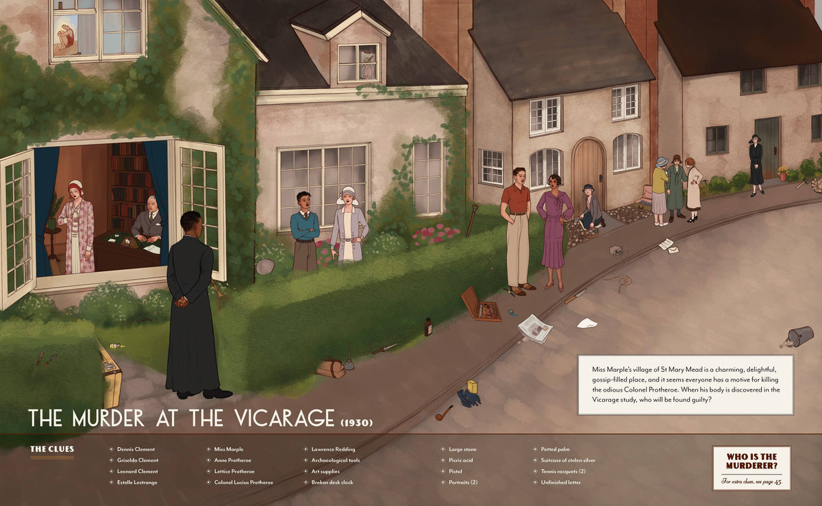 Agatha Christie Seek-and-Find