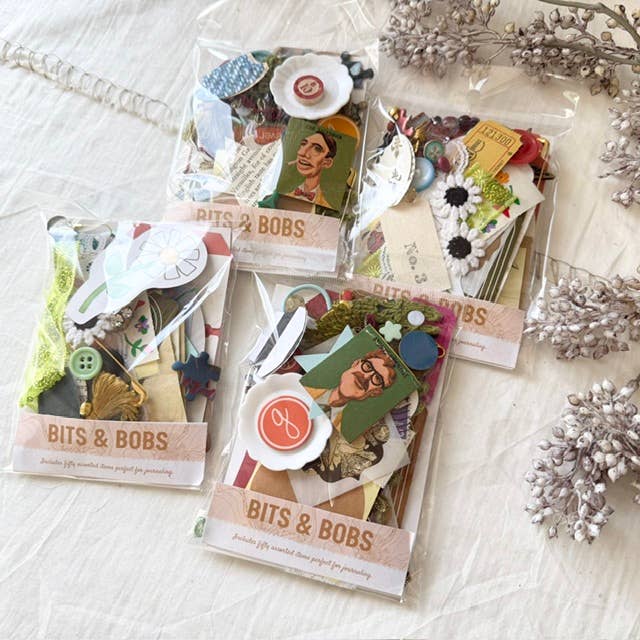 Bits and Bobs for Junk Journaling and Mixed Media Art