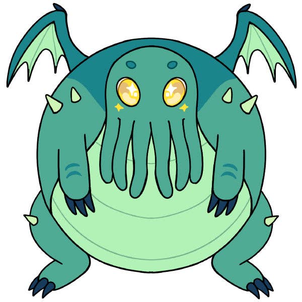 Squishable - Mini Baby Cthulhu II Plush