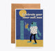 Tiki Wolfman Birthday Card