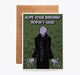 Nosferatu Vampire Birthday Card