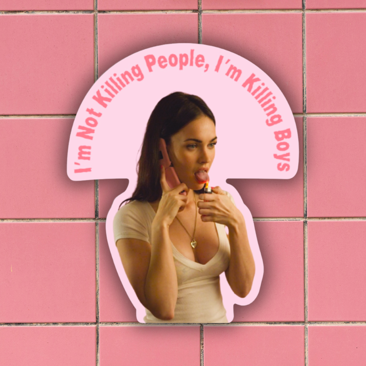 Jennifer's Body Movie Good For Her Final Girl Sticker