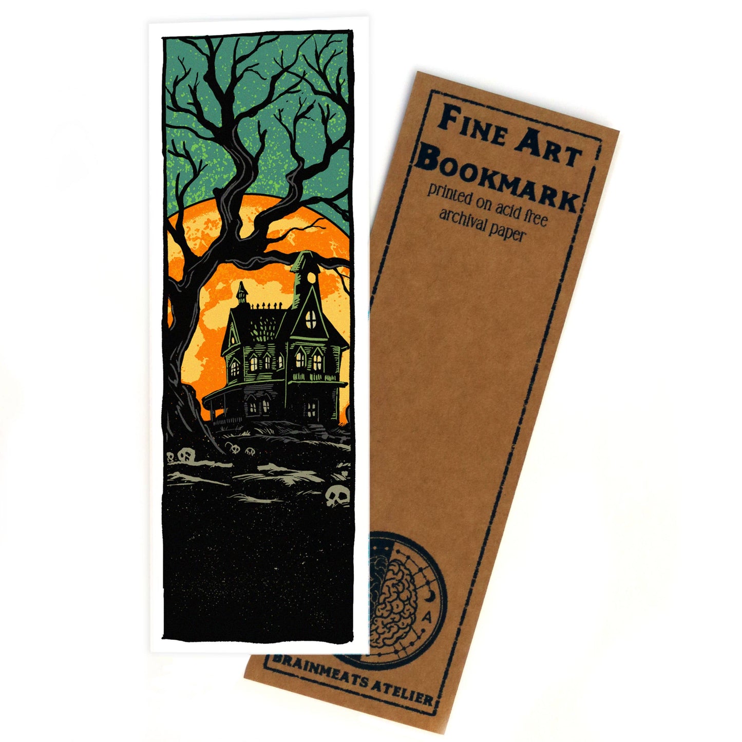 Haunted House – Halloween Fine Art Bookmark
