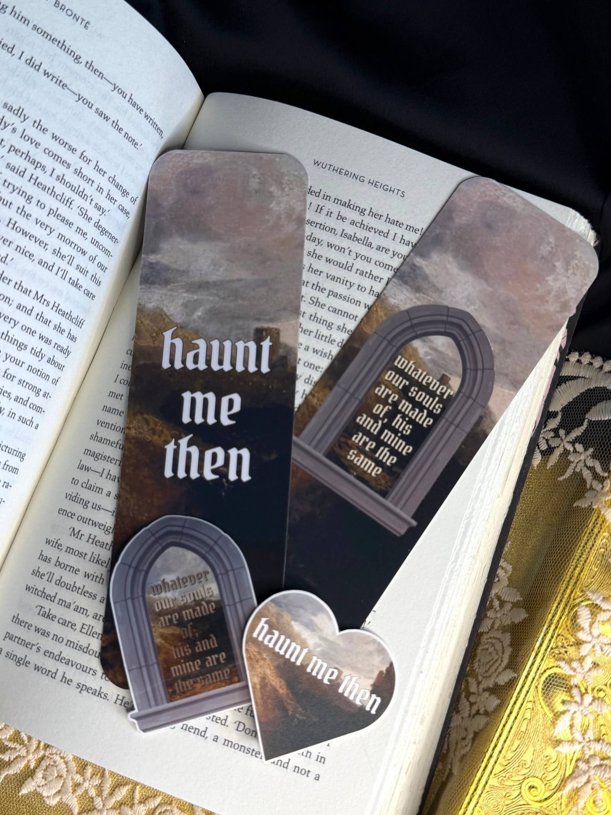 Haunt me then sticker