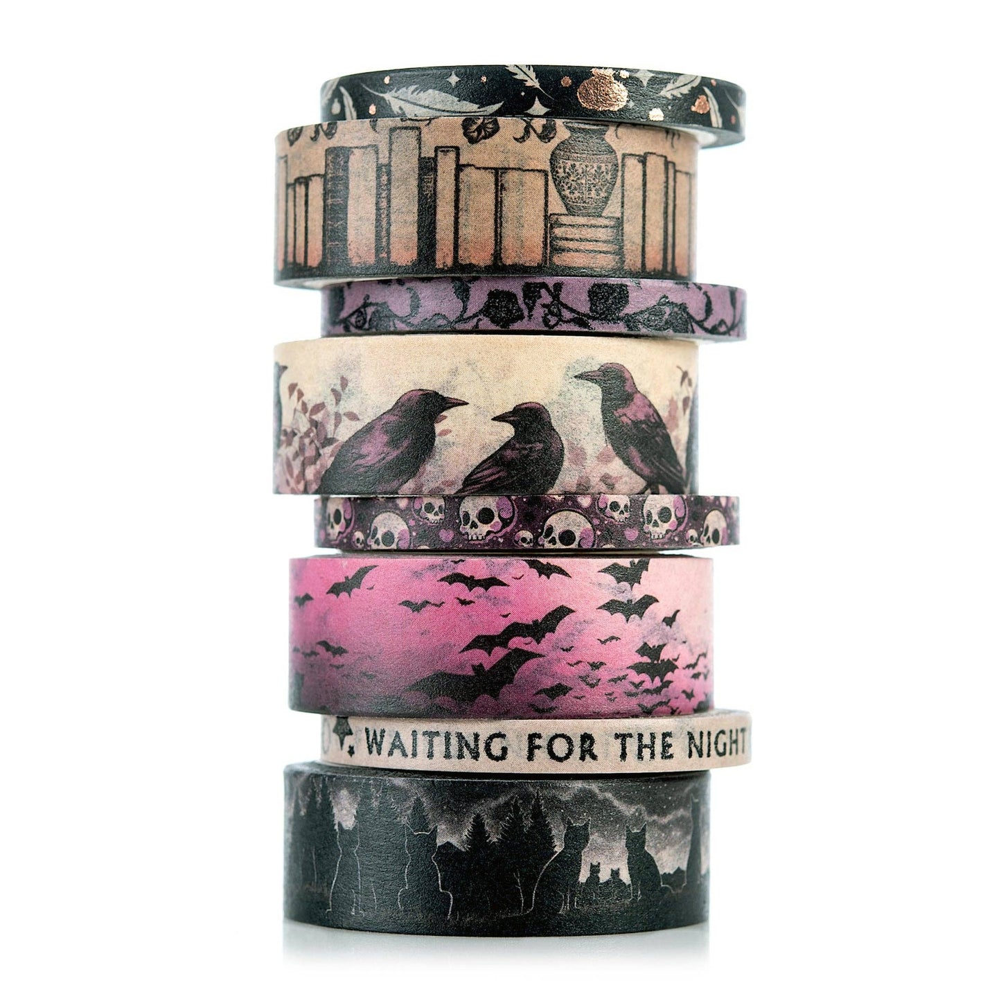 Waiting for the Night Washi Tape (8-Pack) (Original Artwork)