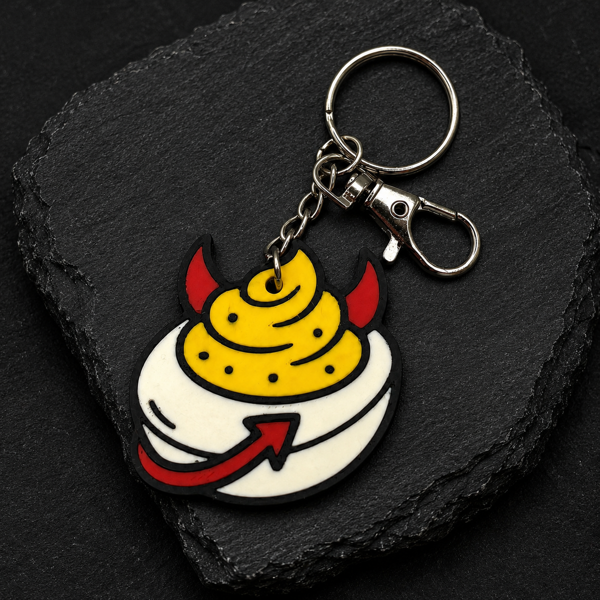Devil Egg Keychain