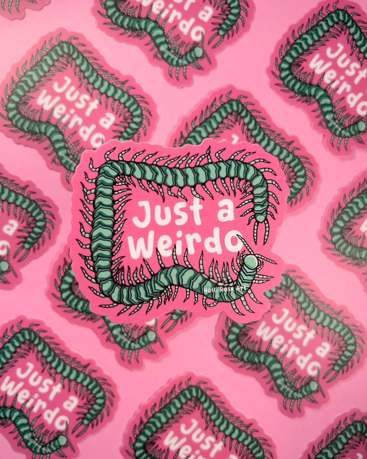 Just a Weirdo Sticker