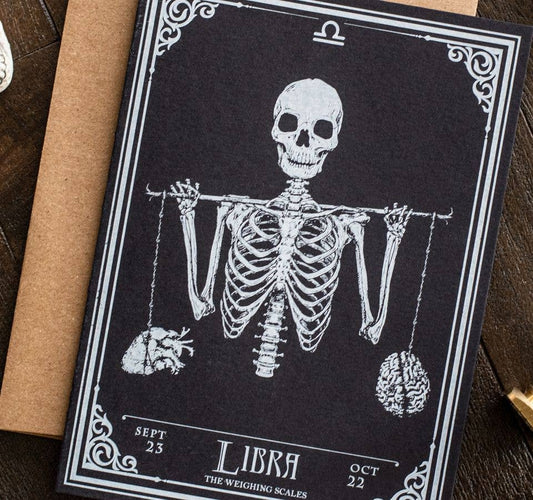 Libra (Sept 23 - Oct 22) Zodiac Card