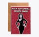 Vampira Birthday Card