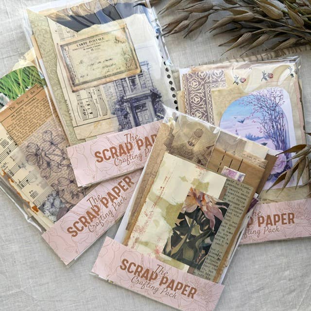 Scrap Paper Crafting Kit