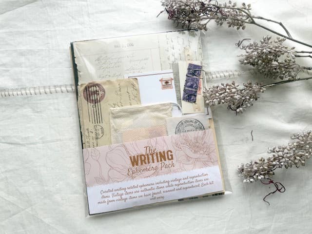 Writing Ephemera Kit for Junk Journaling