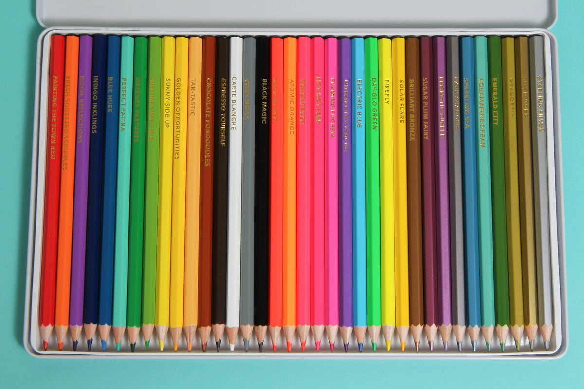 Bright Ideas Deluxe Colored Pencil Set