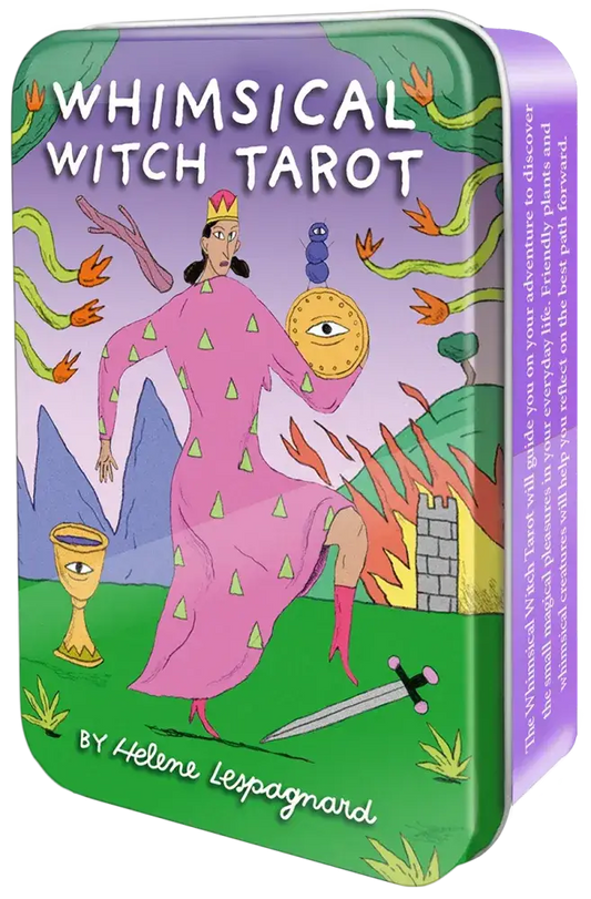 Whimsical Witch Tarot in a Tin