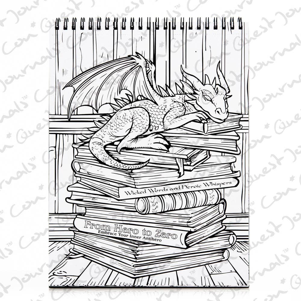 Waiting for the Night Coloring Book (Original Artwork)