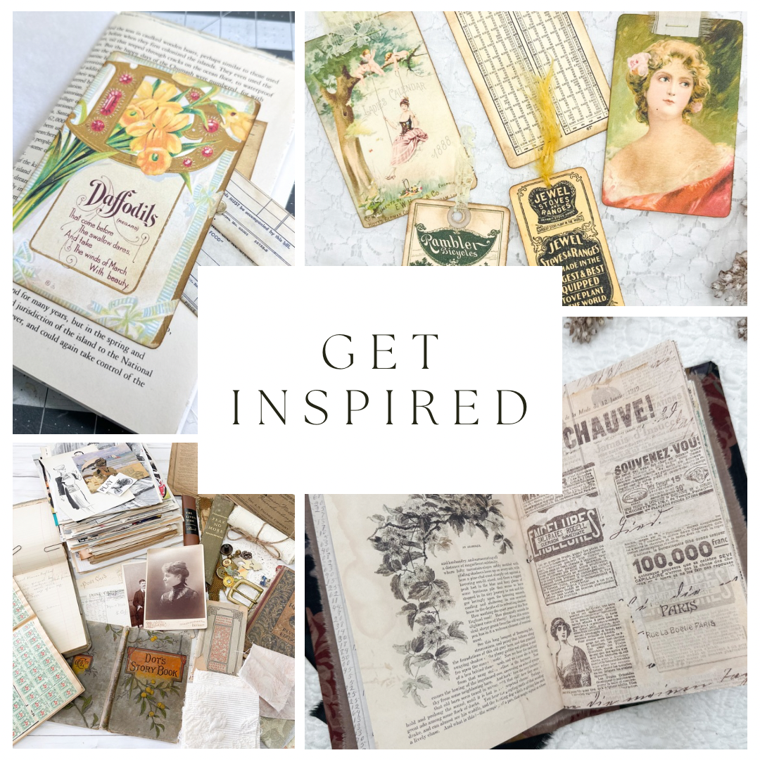 Vintage Ephemera for Junk Journaling and Mixed Media Art