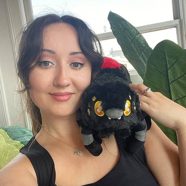 Squishable - Mini Black Widow Spider Plush