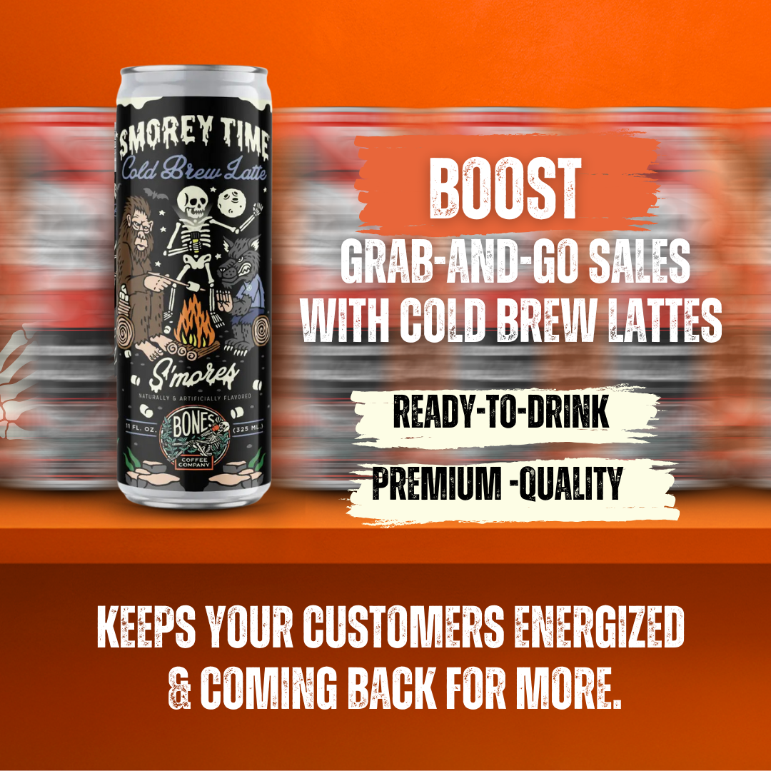 S'morey Time Cold Brew Latte | 12-Pack | Iced Canned Coffee