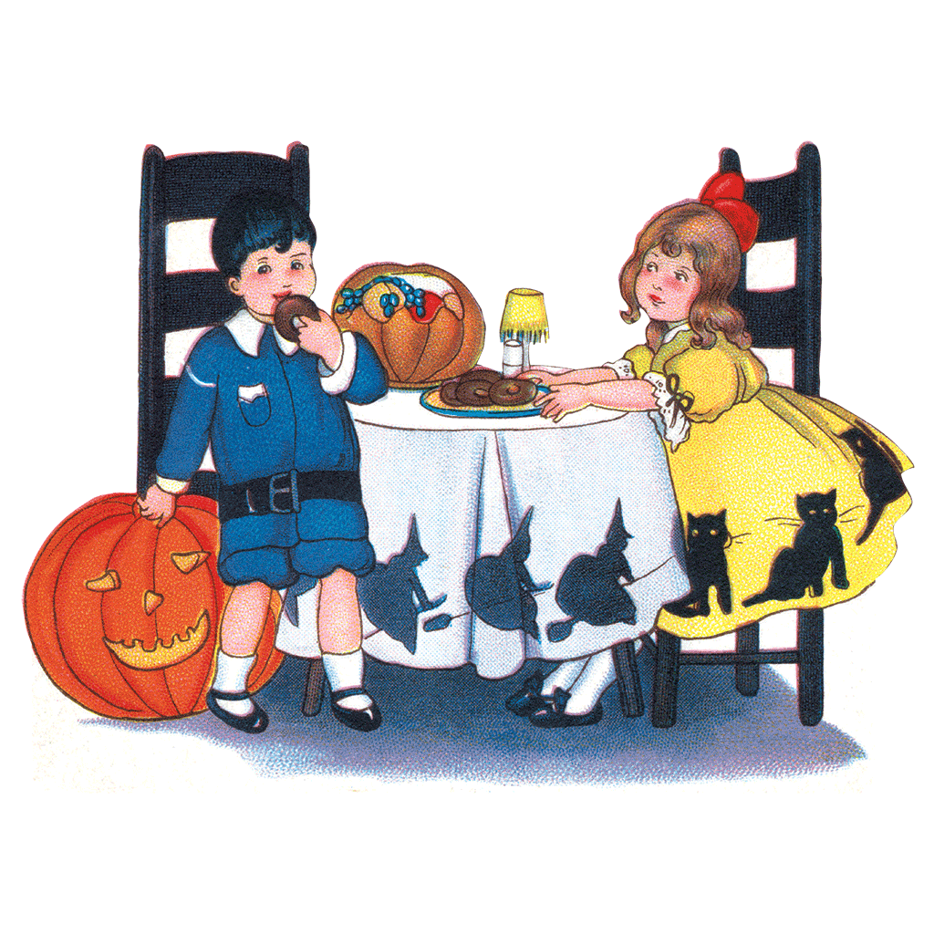 Halloween Labels - Holiday Sticker Box