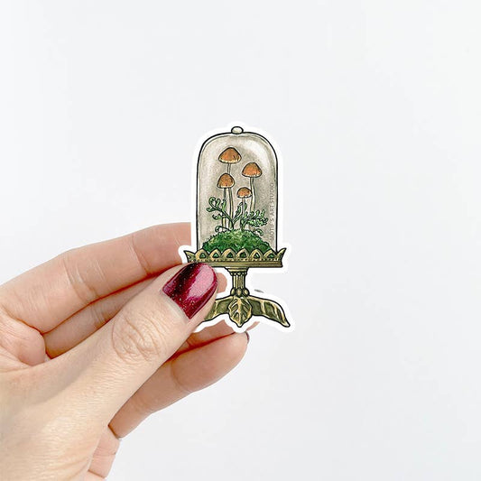 Mushroom Terrarium Sticker