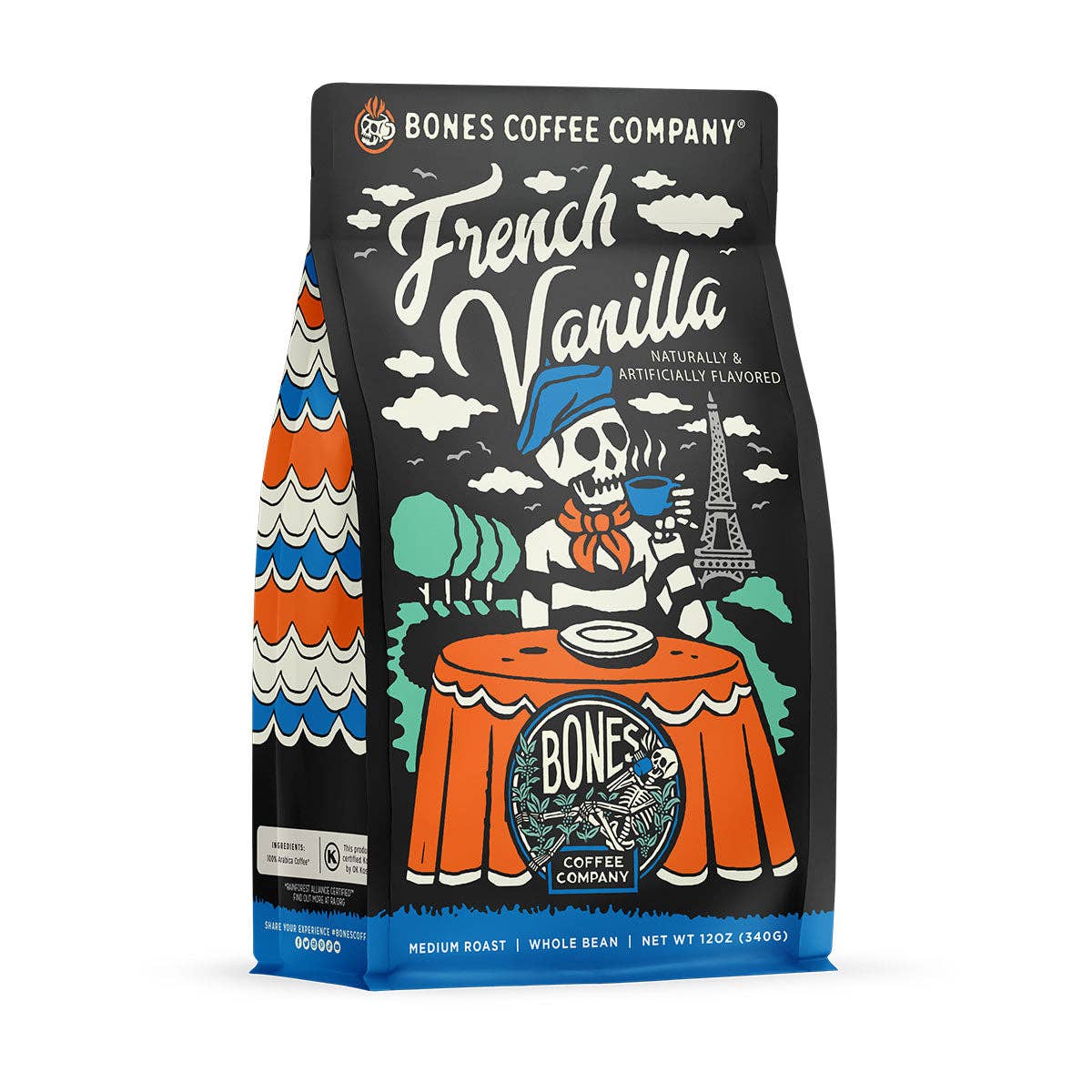 French Vanilla Flavored Coffee | 12oz | Whole Bean & Ground