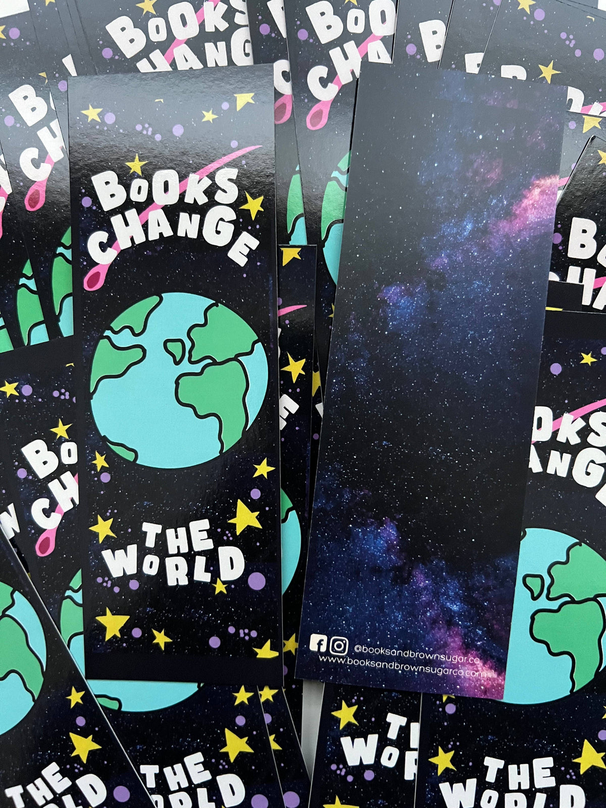 Books Change the World Bookmark