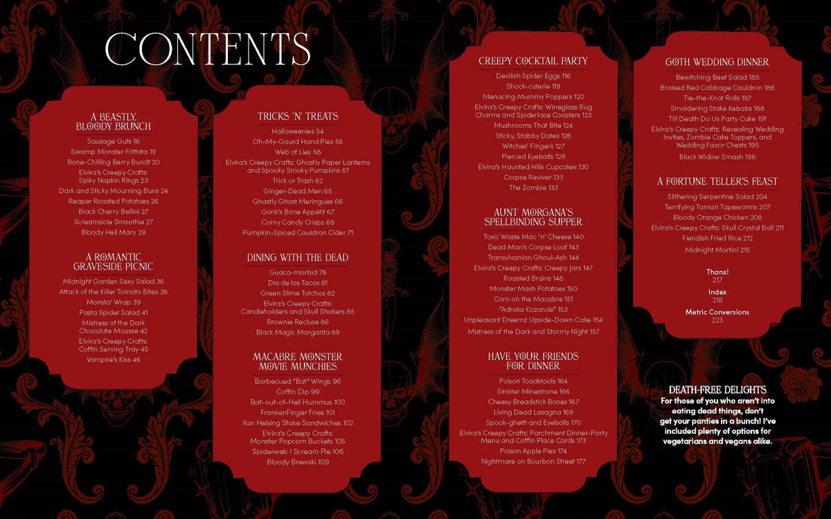 Elvira's Cookbook from Hell