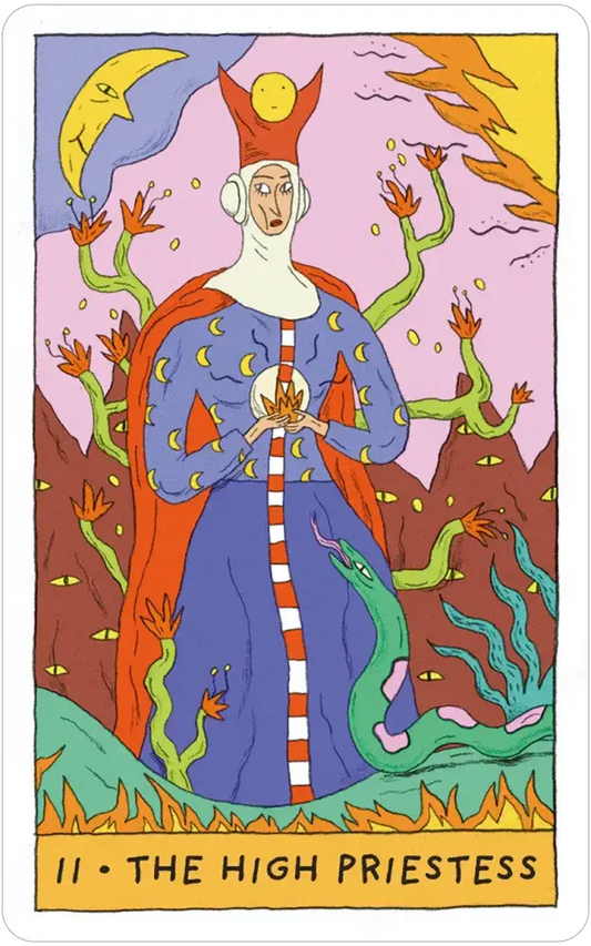 Whimsical Witch Tarot in a Tin