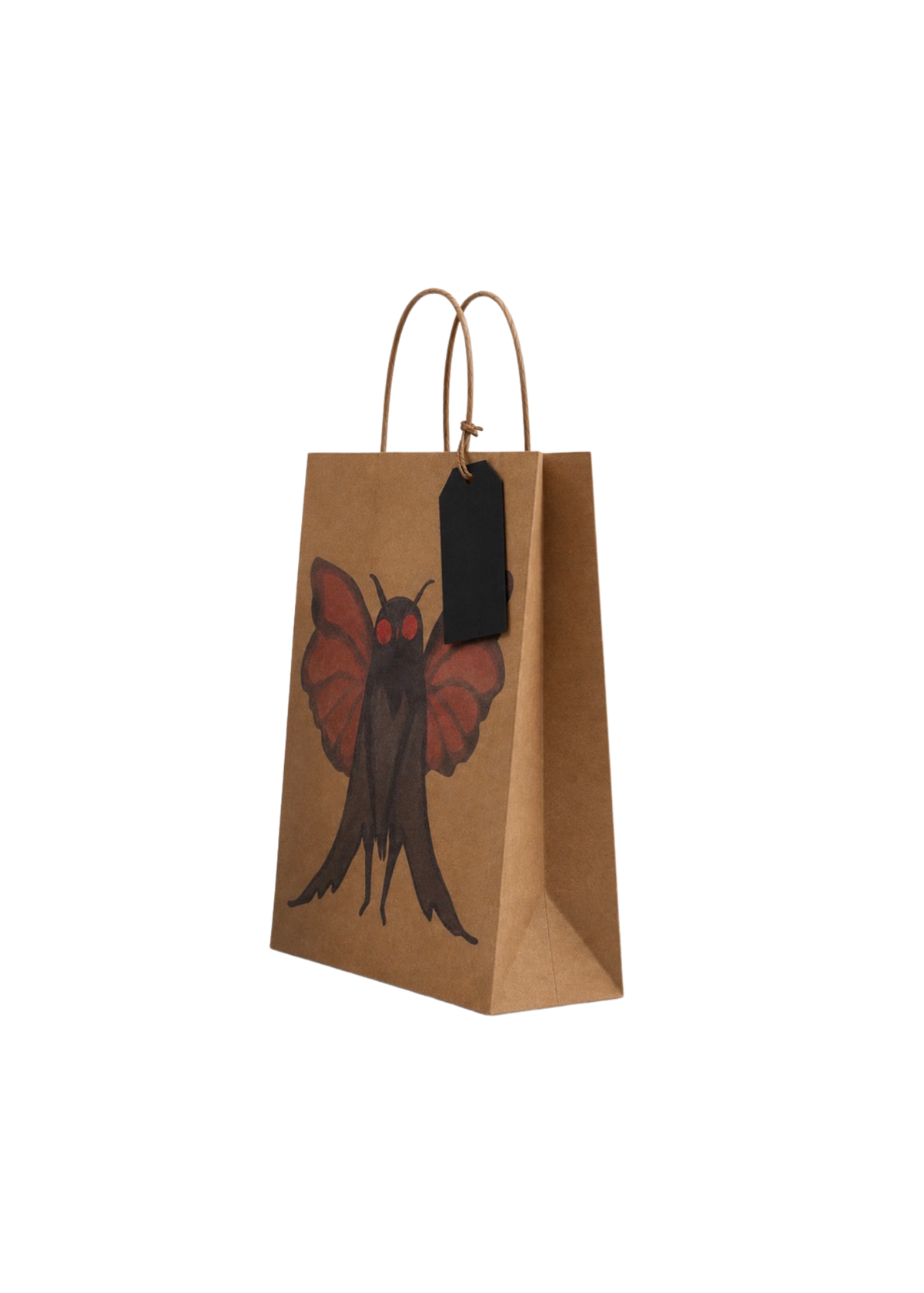 Watercolor Mothman Cryptid Gift Bag