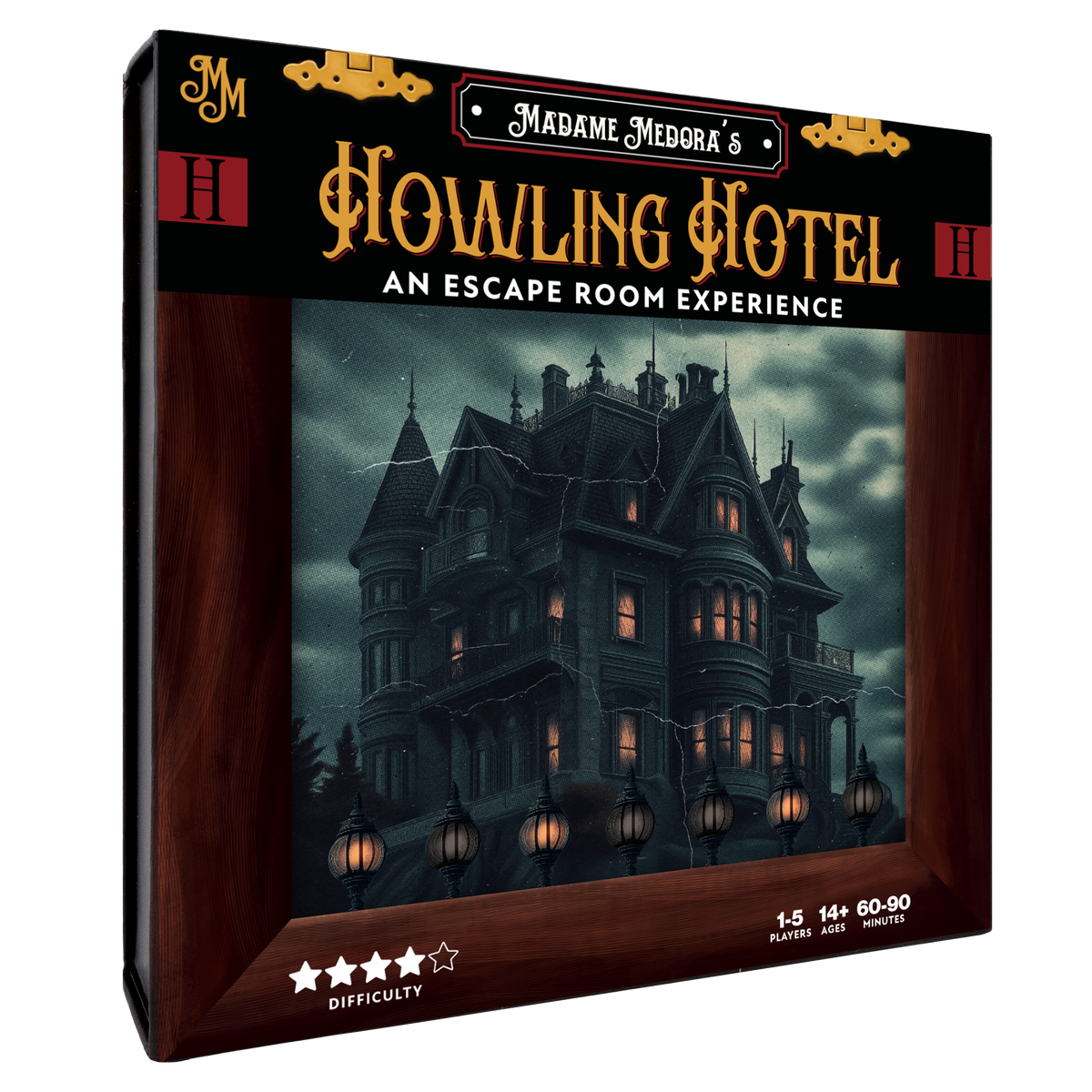 CL010-Madame Medora’s Howlin’ Hotel – Escape Room Board Game