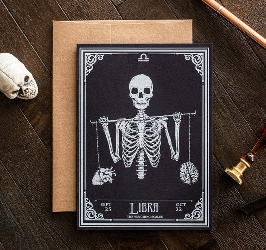 Libra (Sept 23 - Oct 22) Zodiac Card