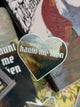 Haunt me then sticker