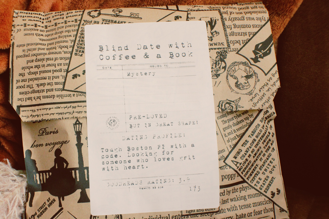 Blind Date with Coffee & a New Book (Sci-fi/Fantasy)