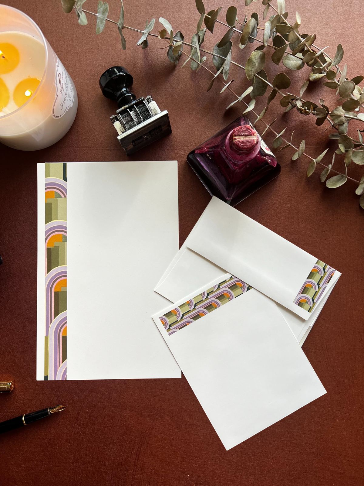 Art Deco Arches - Letter Writing Set