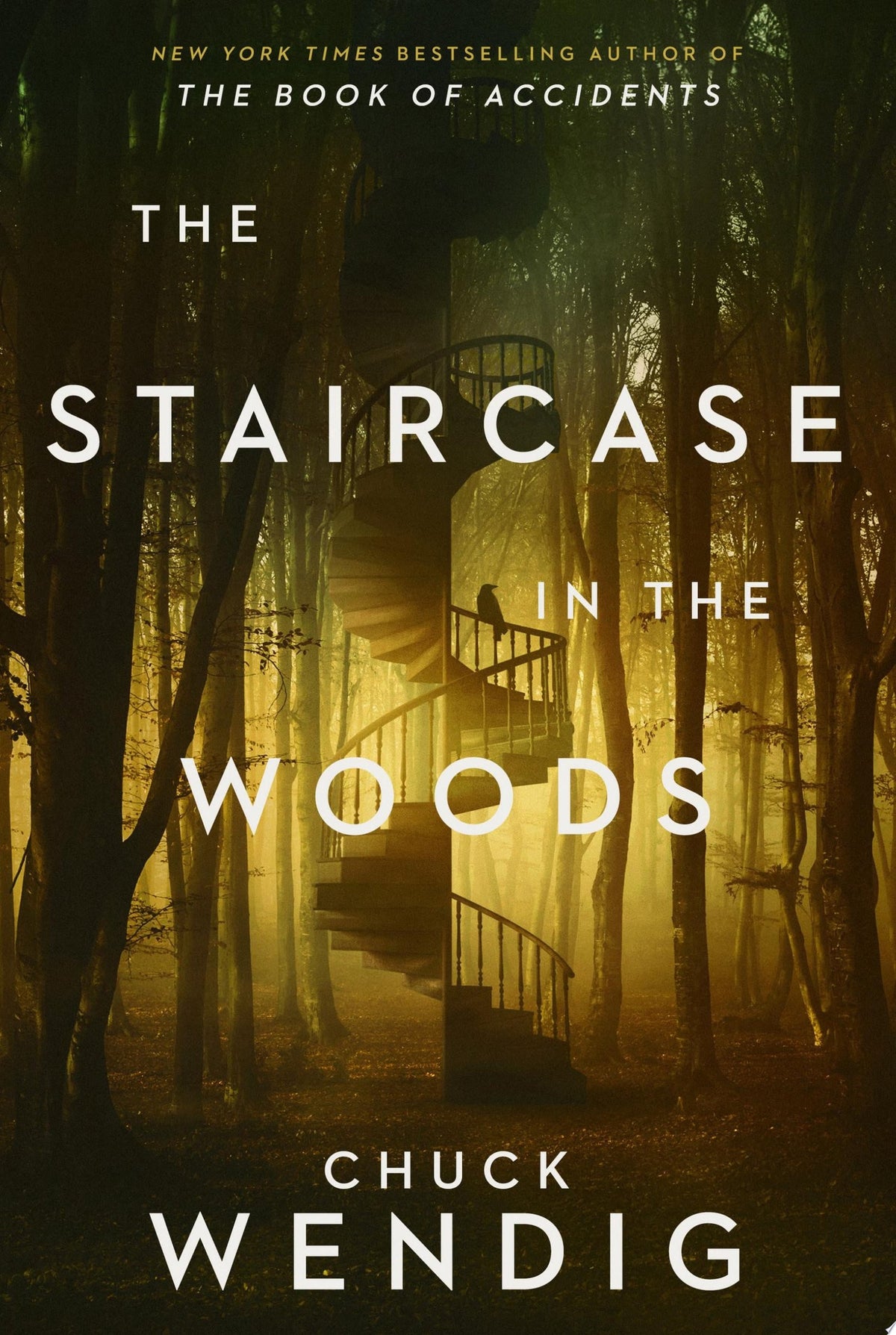 The staircase in the woods