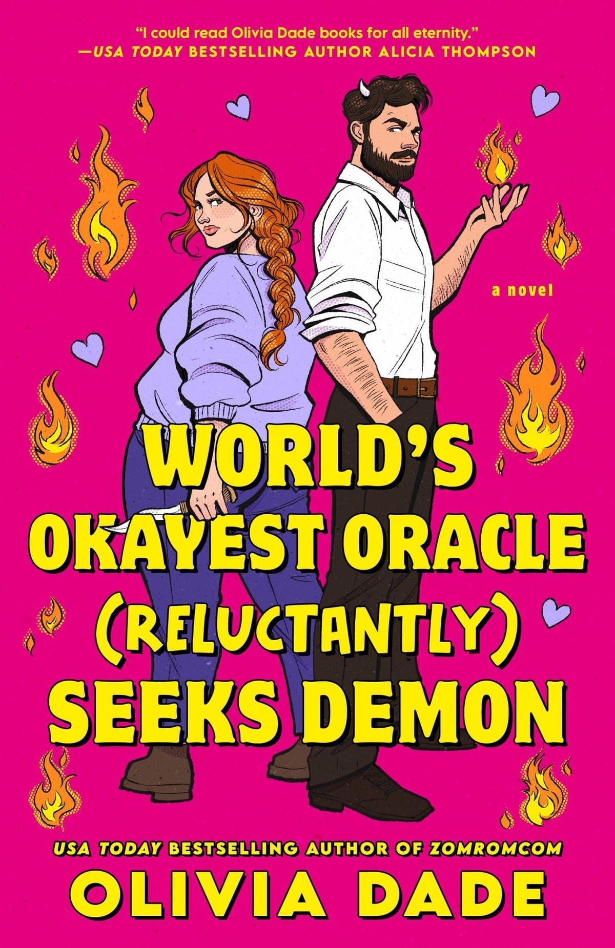 World's okayest oracle (reluctantly) seeks demon