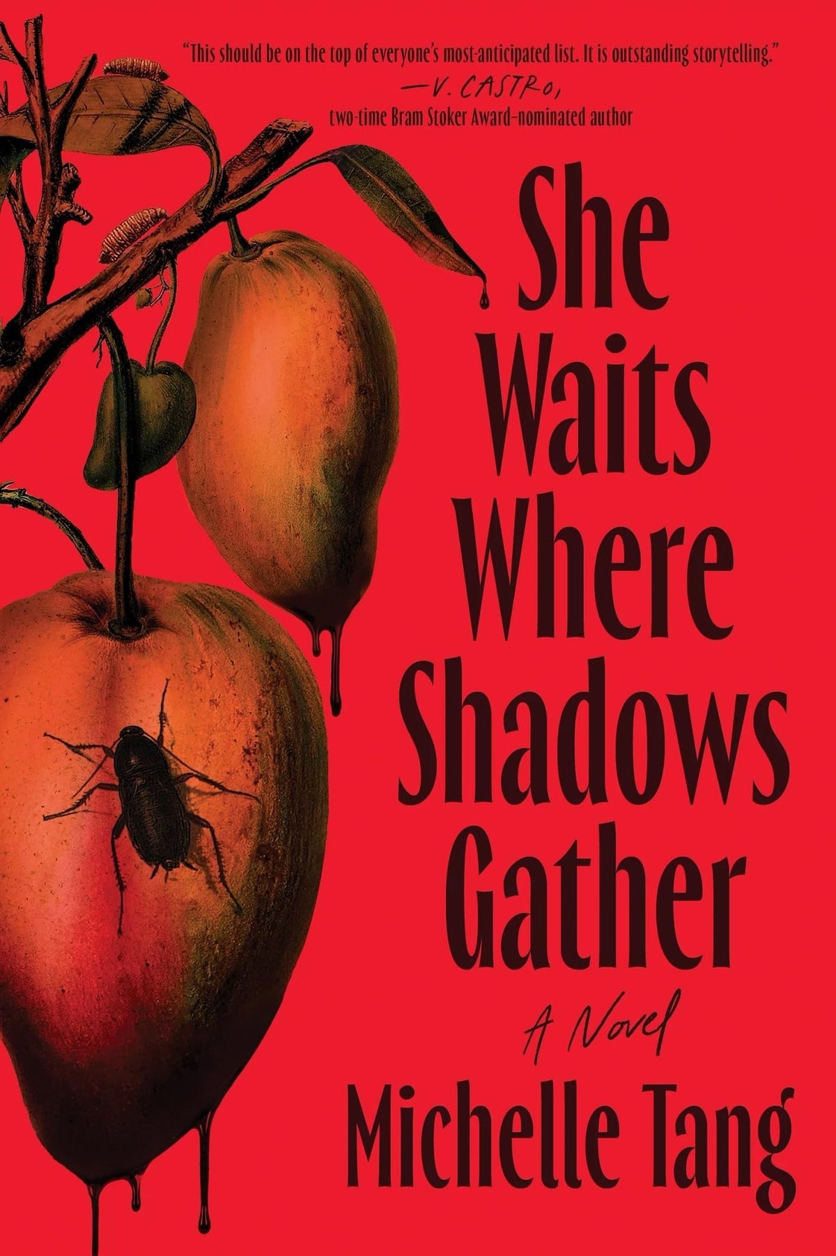 She waits where shadows gather
