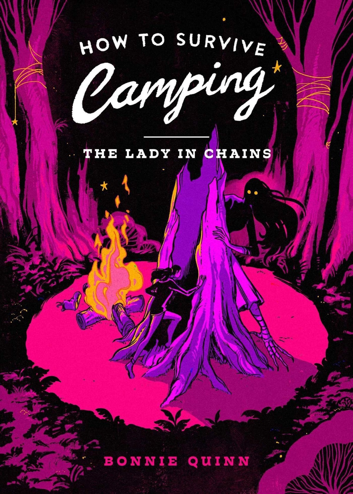 How to survive camping: the lady in chains