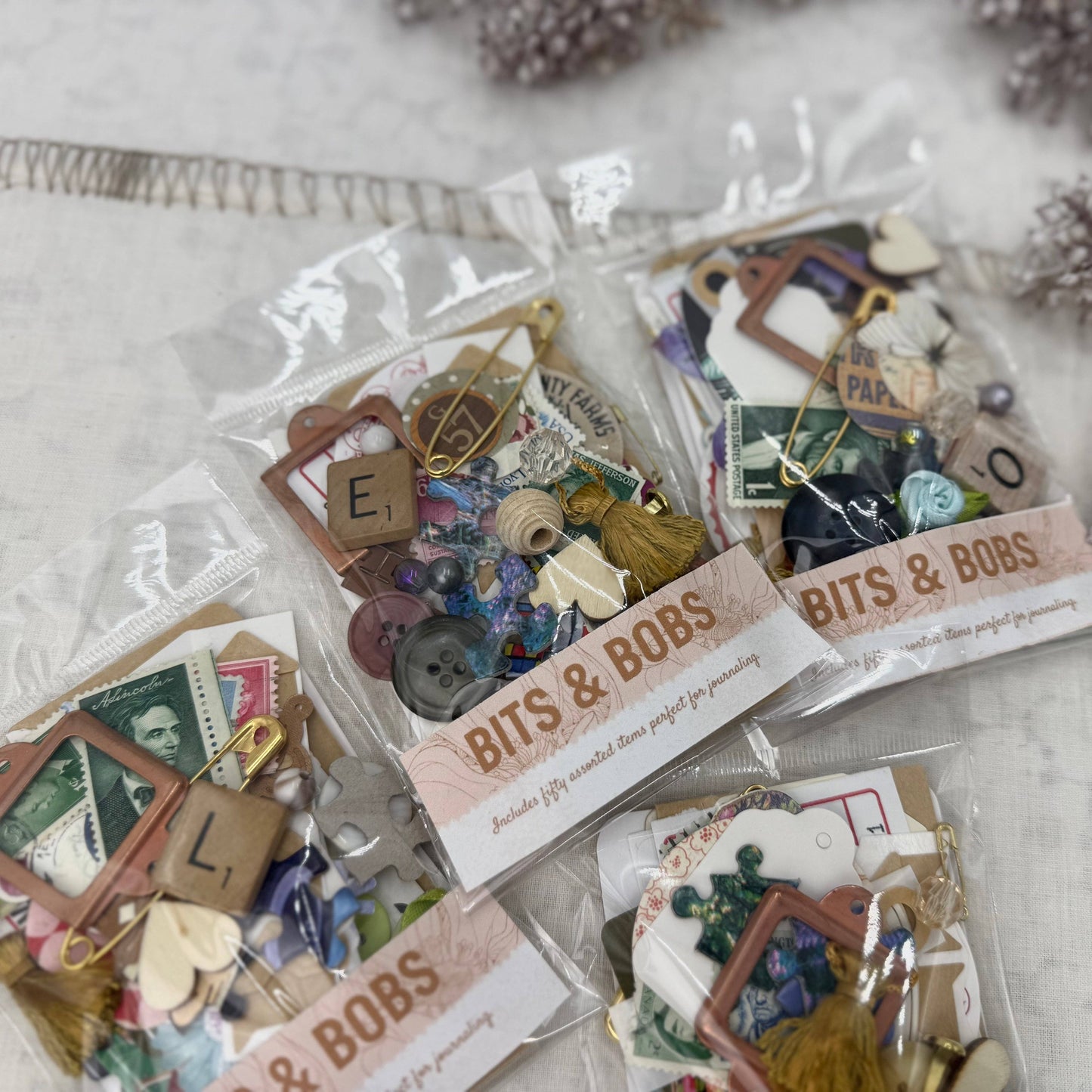 Bits and Bobs for Junk Journaling and Mixed Media Art