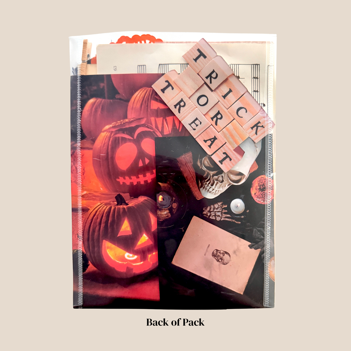 Junk Journal Scrap Pack | Halloween Ephemera