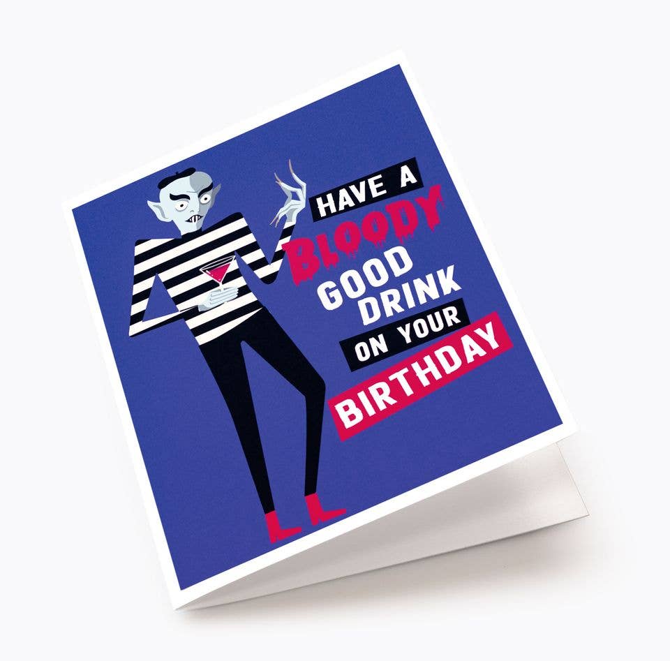 Nosferatu Birthday Card